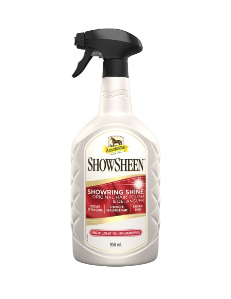 Démêlant Absorbine ShowSheen – Crins brillants et soyeux