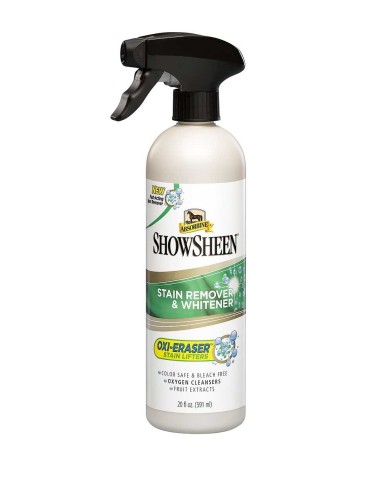 Absorbine ShowSheen Spray – Schnellwirkender Fleckenentferner für Pferde