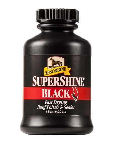 Absorbine -SuperShine-Schwarzlack für Clogs – Schneller Glanz