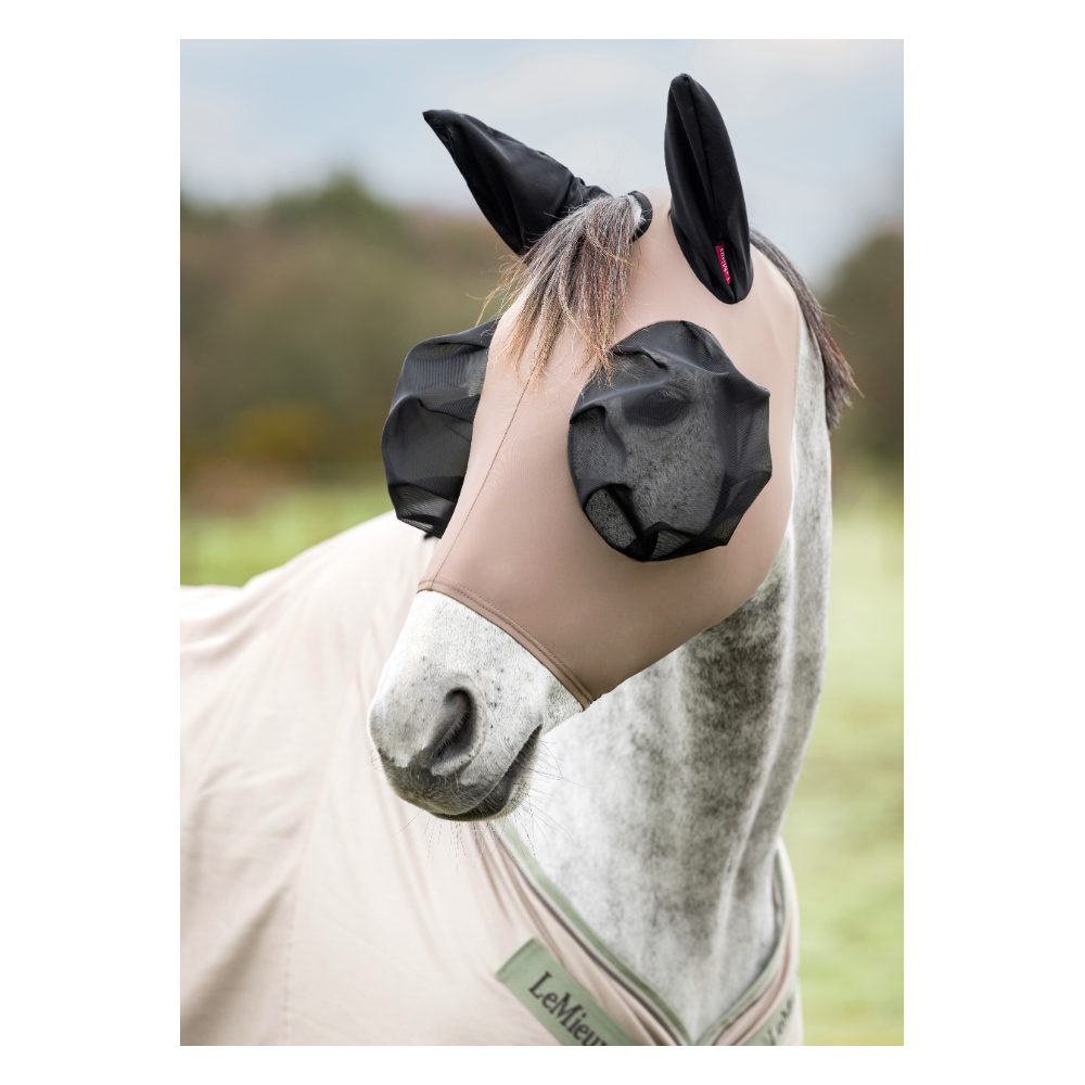 Masque Equilibrium Max - Masque anti-mouche cheval anti-uv - Le Paturon Masque Equilibrium Max - Masque anti-mouche cheval anti-uv - Le Paturon