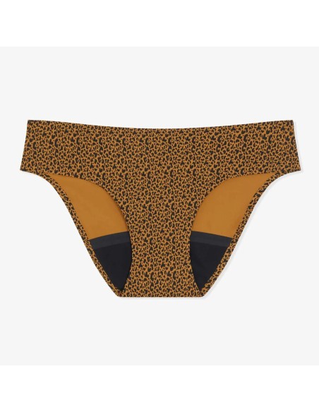 Braguita Artemis Leopard mujer Flujo abundante - LUNA