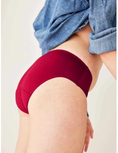 Slip Artemis Frau Bordeaux  Reichlicher Fluss - SMOON