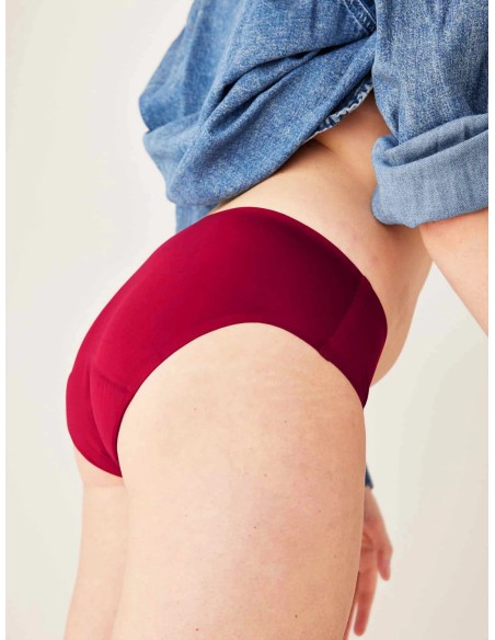 Culotte Artémis femme Bordeaux Flux abondant - SMOON
