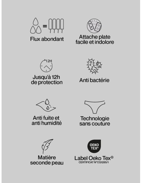 Culotte détachable Héméra SMOON - Flux abondant