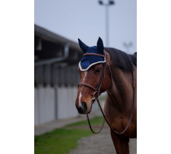Bonnet chasse-mouches EQUITHÈME - Denim
