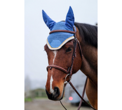 Bonnet chasse-mouches EQUITHÈME - Denim