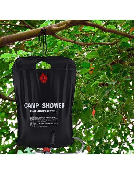 Douche de camping solaire 20 litres