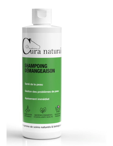 Shampoing démangeaison pour cheval