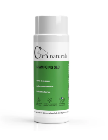 Shampoing sec pour cheval