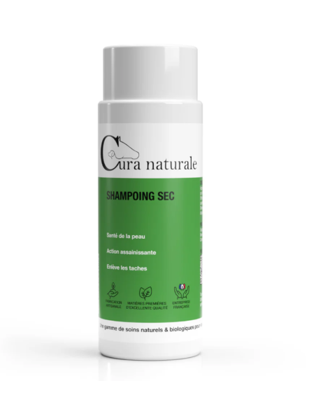 Shampoing sec pour cheval