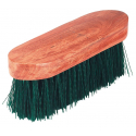 Brosse à crinière fond bois