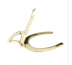 Jauge de sabot de cheval en laiton