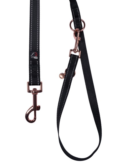 Laisse de dressage pour chiens -Anam Cara- nylon HKM