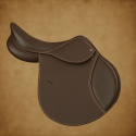 Selle cuir mixte Barry de TdeT