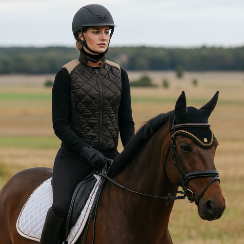 Horse Pilot Doudoune femme sans manche