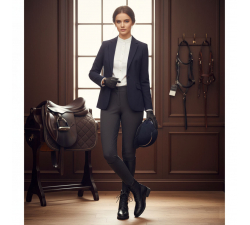 Boots d'équitation à textile intelligent 3D DMH-Equitation Majestic
