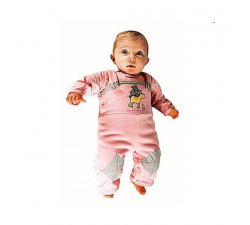 Latzhose Baby Fleece Hochwertige Qualität Equi-Theme