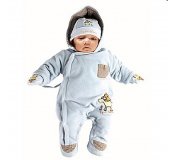 Fleece-Overall Baby Hochwertige Qualität Equi-Thema