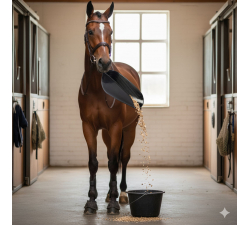 Cuchara para granos con graduaciones