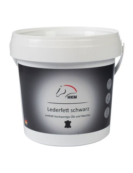 Fett und Balsam für schwarzes Leder