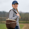 Grand sac de pansage toile de jute laminée