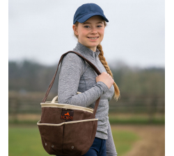 Grand sac de pansage toile de jute laminée