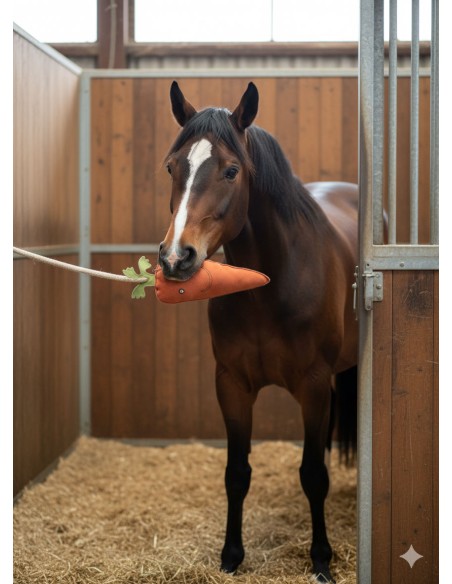 Jouet de box pour chevalx