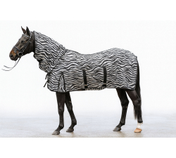 Couverture couvre cou anti mouches Zebra DMH