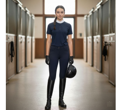 Mallas de equitación ESAthletics KneeGrip Euro-Star para mujer