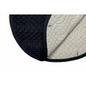 Tapis de selle en forme avec pad de garrot Marron foncé