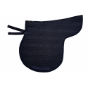 Tapis de selle en forme avec pad de garrot Marron foncé