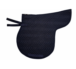 Tapis de selle en forme avec pad de garrot Marron foncé