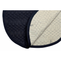 Tapis de selle en forme avec pad de garrot Marron foncé