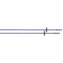 Rênes lisses Biotack taille poney TdeT