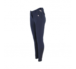 Culotte d'équitation Domino Enfant Euro Star Blanc