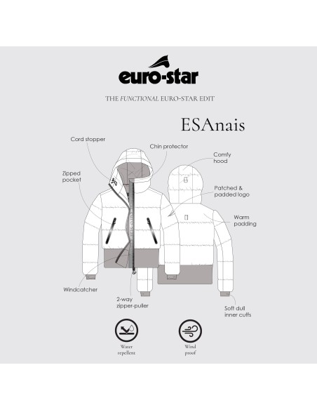 Sehr hochwertige und technische Jacke ESAnais Euro-Star