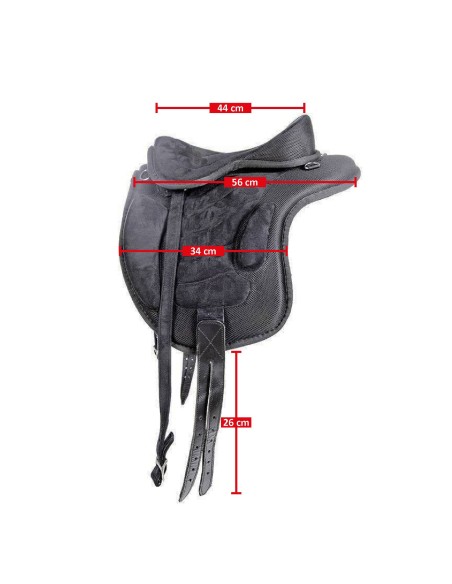 Silla de montar sin árboles HKM