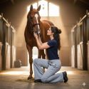 Isabell-Werth sur-pantalon de concours 