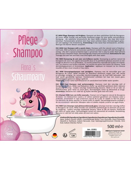 Shampoo Fiona 500 ml Equi Kids