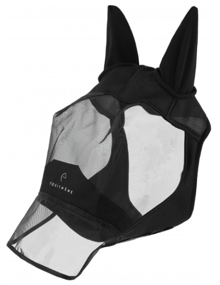 Masque anti-mouches anti-UV EQUITHÈME - Mesh + nez