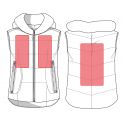 Gilet chauffant Canada Style avec sa batterie