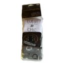 Lot de 3 paires de chaussettes 80% Coton Lulu Castagnette
