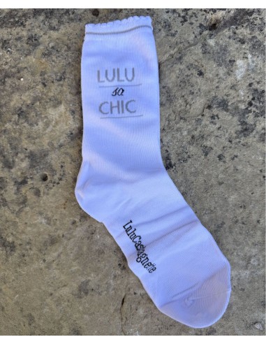 Lot de 3 paires de chaussettes 80% Coton Lulu Castagnette