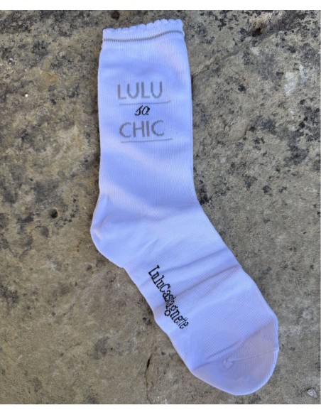 Lot de 3 paires de chaussettes 80% Coton Lulu Castagnette