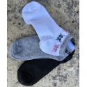 Lot de 3 paires de chaussettes basse femme