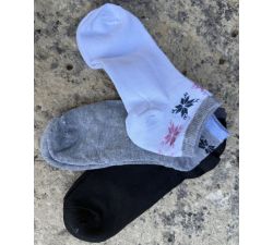 Lot de 3 paires de chaussettes basse femme