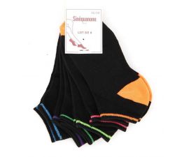 6 paires de chaussettes basses Sinéquanone