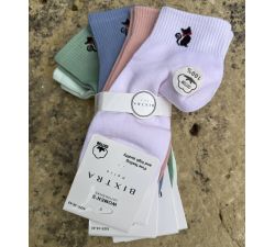 Lot de 5 paires de chaussettes Bixtra coton Coeur