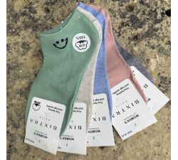 Lot de 5 paires de chaussettes Bixtra coton Clown