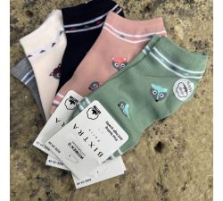 Lot de 5 paires de chaussettes Bixtra coton Smyle